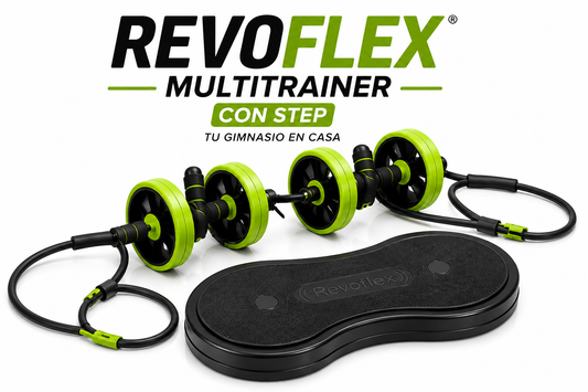 🔥 Rueda de Ejercicios Revoflex Multitrainer + Step