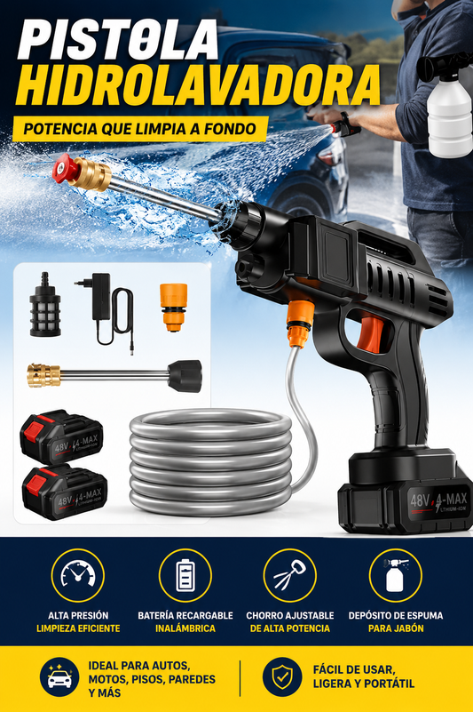 🚿💦 PISTOLA HIDROLAVADORA