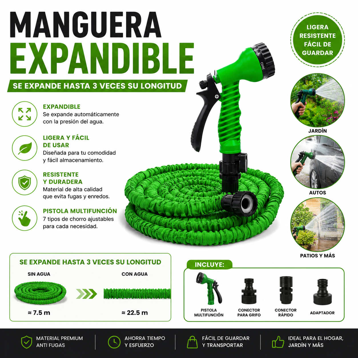 🌿💦 MANGUERA EXPANDIBLE