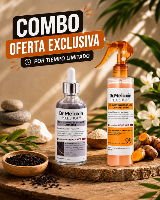 OFERTA COMBO EXFOLIANTE + ACLARANTE
