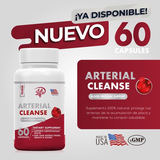 ❤️ ARTERIAL CLEANSE 60 CAPSULAS