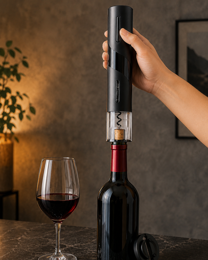 🍷 Destapador Eléctrico de Vino Recargable