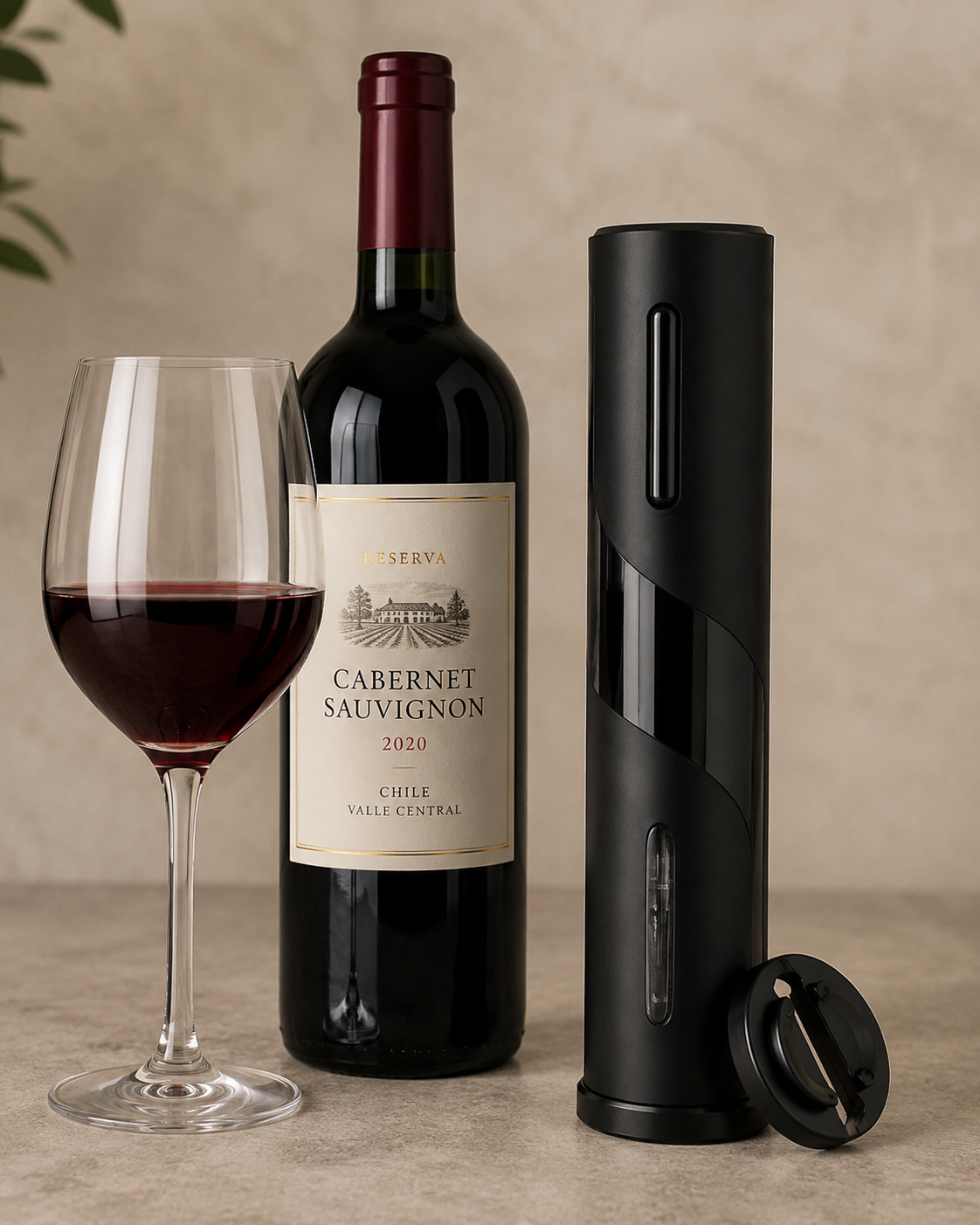 🍷 Destapador Eléctrico de Vino Recargable