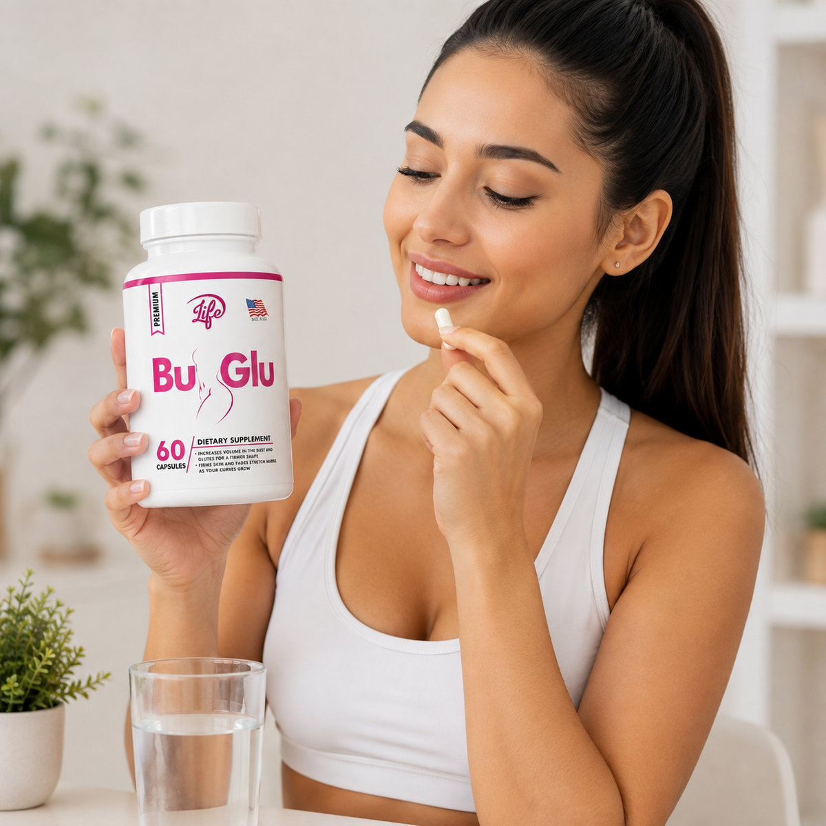 BUTT GLU – 60 CÁPSULAS