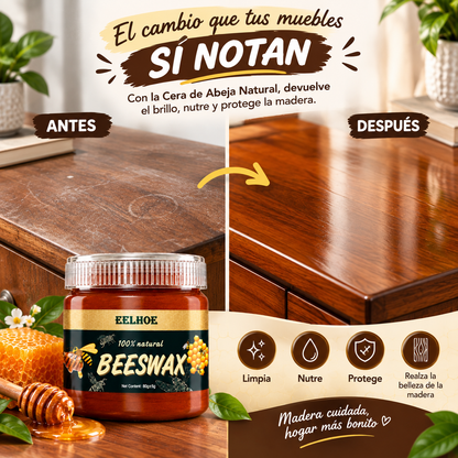 🐝 CERA DE ABEJA NATURAL PARA MUEBLES
