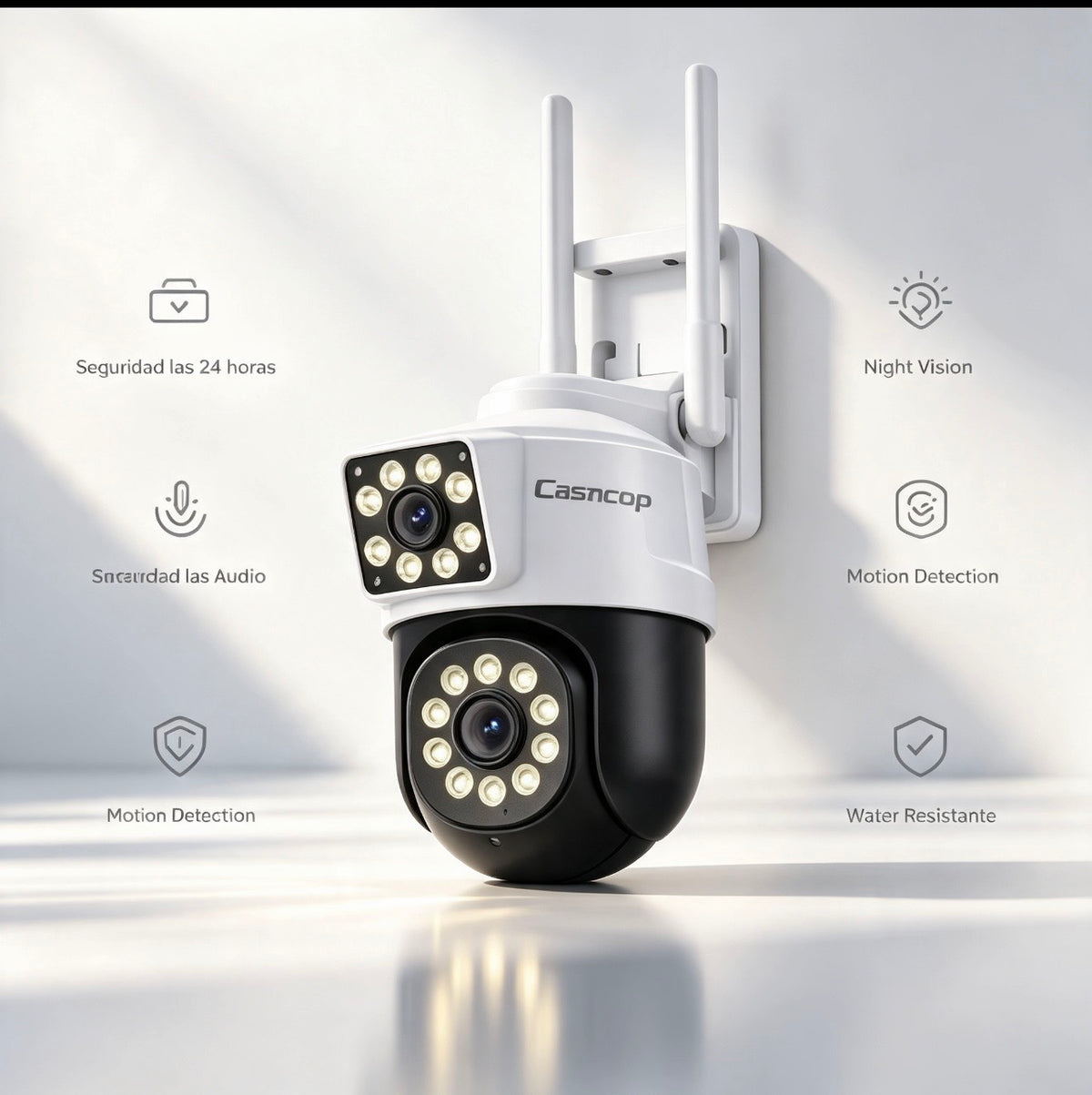 CÁMARA WIFI — SEGURIDAD INTELIGENTE 24/7