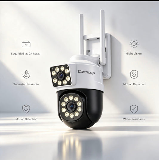 CÁMARA WIFI — SEGURIDAD INTELIGENTE 24/7