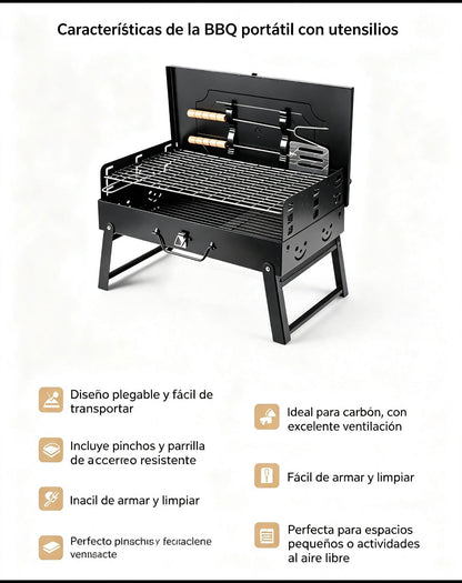 🔥 BBQ PORTÁTIL TL-466