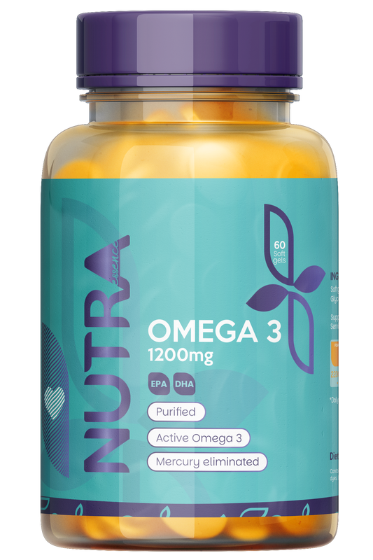 OMEGA 3 1200 MG X 60 SOFGEL- LIBRE DE MERCURIO